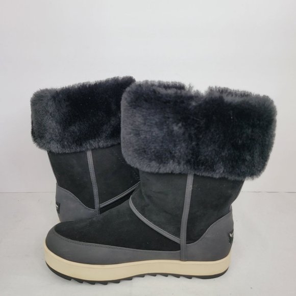 Koolaburra By UGG Tynlee Women's Waterproof Snow Boot Black 1105889 US Size 9 - Picture 5 of 11